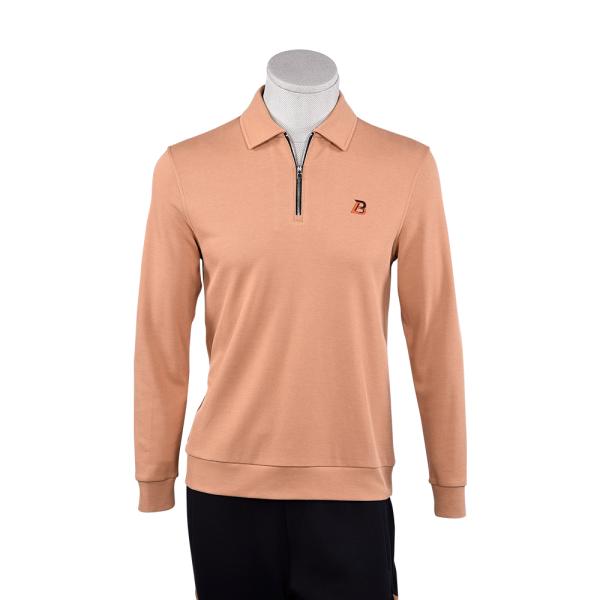 Customized Anti-Pilling High Elasticity 100% Cotton Plain Long Sleeve T Shirt for Men