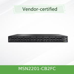 Cheap Mellanox MSN2201-CB2FC Nvidia Spectrum Based 1gbase-T/100gbe 1u Open Ethernet Switch with Cumulus Linux, 48 RJ45 Ports and 4 Qsfp28 Ports for sale