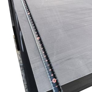 High Strength EDM Graphite Dark Grey Isostatic Graphite Block 1.7 - 2.1 G/Cm3