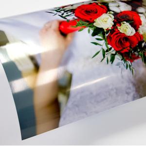 24 Inch High Gloss Rc Photo Paper For Water Based Canon Inkjet Digital Printing