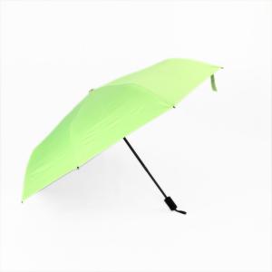21 inch compact anti-uv uv protection three fold umbrella with sunproof sunshade