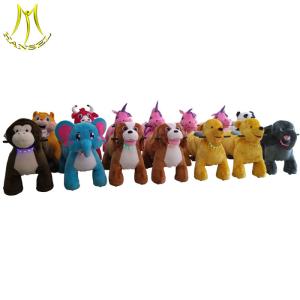 Hansel happy horse plush toys battery operated walking ride on panda