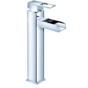 Modern Type Basin Mixer Faucet In Chrome Finish For Bathrooms T8442BL