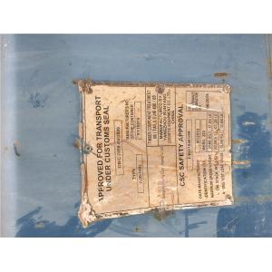 Cheap 20gp Steel Dry 2nd Hand Shipping Containers , 20 Ft Cargo Container for sale