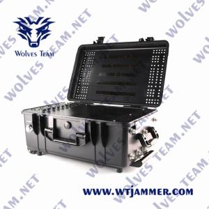 Cheap WIFI5.8G GPS 2500m 600W Outdoor Signal Jammer For Uav for sale