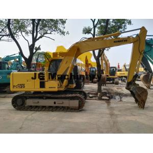 Second Hand Komatsu 12 Ton Excavator PC120-6 With 0.5m³ Bucket Low Working Hours