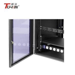 Wall Mount Network Rack Enclosure , Dustproof 6u Computer Server Cabinet