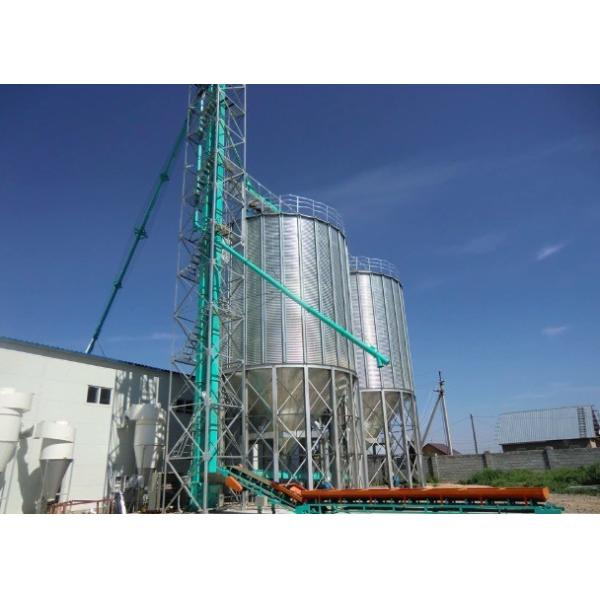 Quality Corrugated Circle Grain Bin Hopper Cones Storage With Galvanized Steel Sheets wholesale