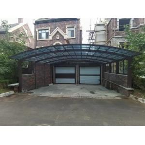 Rectangular Polycarbonate carport Awning with UV Protection Create Perfect
