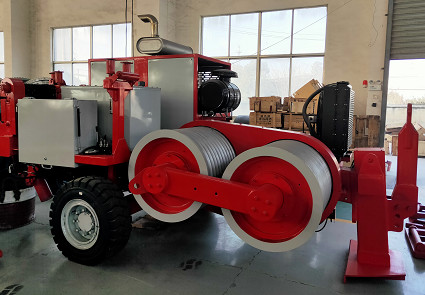 Quality High Altitude Overhead Line Construction Tools Hydraulic Traction Machine wholesale