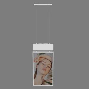 49 Inch High Brightness Dual Sided Hanging Display: Easy Ceiling Mount