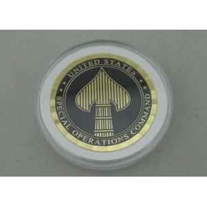 USA Special Operations Command Personalized Soft Enamel Coin