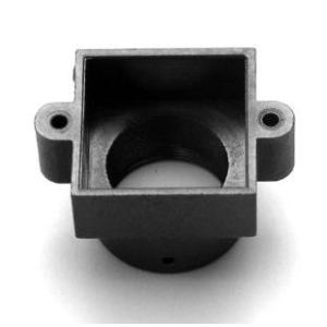 Black S Mount Camera Lens Holder For M12 Mount Lens CCD CMOs Sensor
