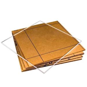Clear Plastic Sheets 4x8 3mm Clear Cast Acrylic Sheet For Laser Cutting