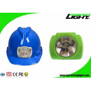 High Brightness 13000lux Rechargeable LED Headlamp IP68 Low Power Warning