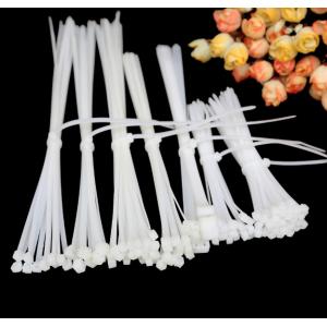 White Heavy Duty Nylon Tie Wraps 4 Series Plastic Cable Ties 2-11/50mm Range