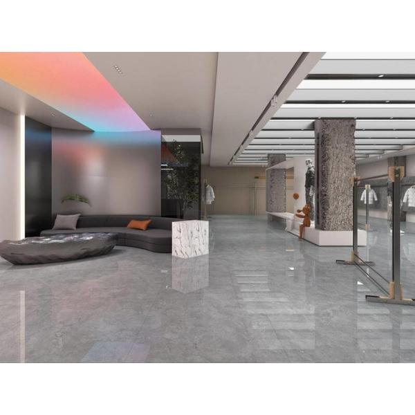 Gray Polished Glazed Porcelain Tile 1200x1200mm AAA Grade
