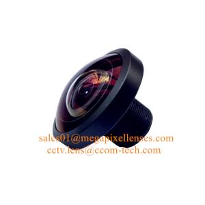 1/3" 2.7mm 8Megapixel M12x0.5 mount 220degree Fisheye Lens, 2.7mm fisheye lens