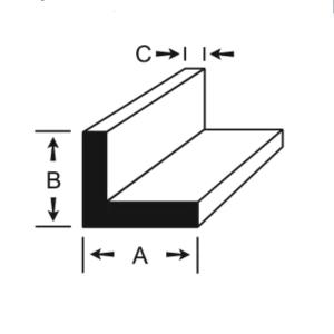 Standard Specification 6063 Aluminum Alloy Angle Profiles for Structural