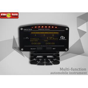 Professional Digital RPM Gauge ECU Revs Signal 8 LED Lights Advance Meter