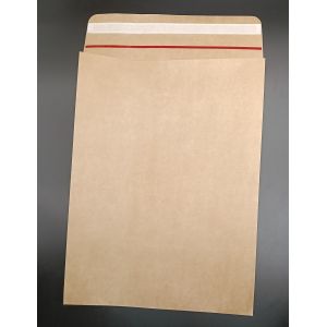 Self-Adhesive Brown Kraft Pointed Bottom Bags Durable Eco-Friendly Food-Safe