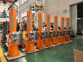 HPY Scotch Yoke Pneumatic Cylinder Dual Action Single Action