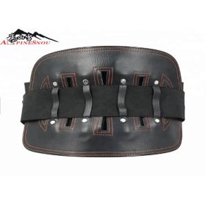 Double Pull Waist Back Support Belt Brethable Leather Material OEM ODM Service