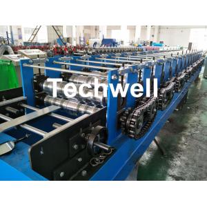 Roofing Wall Panel Cold Roll Forming Machine For Forming Thickness 0.3-0.8mm ,
