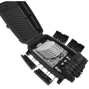 Pre-connectorized Optical Fiber Distribution Box GFS-16Q-3IP68 144F 378*255