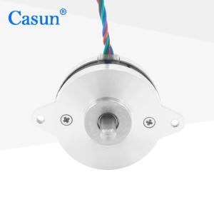 Cheap 1.8 Degree 2 Phase NEMA 14 Flat Stepper Motor 70mN.M 0.3A For SMT Machine for sale