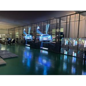 256x64 Flexible Transparent LED Screens Advertising LED Display Video Wall