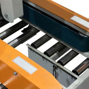 Automatic one-word carton sealing machine matched with automatic four-corner