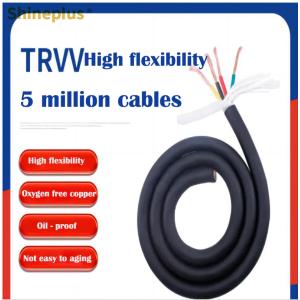 Cheap Servo Motor Line 6 Core Insulated Flexure Resistant Encoder Line High Flexible Drag Chain Cable Customized for sale