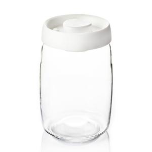 Wholesale Vacuum Jar Food Storage Canister Transparent Borosilicate Glass With