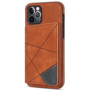 Luxury Flip Back Cover PU Leather Wallet Phone Case For iPhone 15 Pro Max With