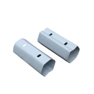 W-beam Galvanized Highway Guardrail Round Block Spacer for Roadway Safety