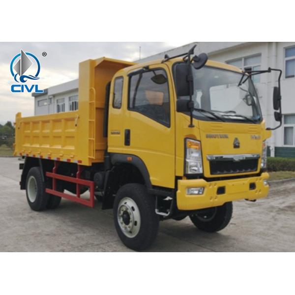 Quality Homan 4x4 All Wheel Drive Dump Truck 10-12 Tons Tipper Truck 130hp wholesale