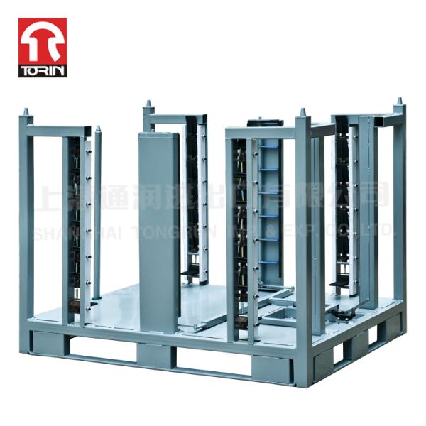 Torin DZ58 Auto Parts Material Rack Steel Turnover Material Rack in Auto Industry Metal Pallet wire Mesh Container