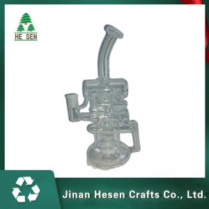 Irregular Borosilicate 27cm Water Pipes Glass Bongs