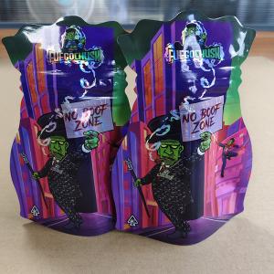 Child Resistant Stand-up Pouches Unique Contour Design Medical-Grade Recyclable