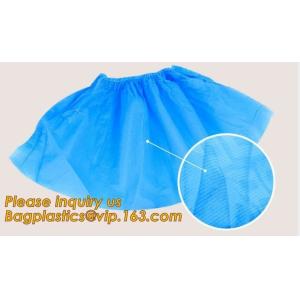 Disposable colorful antistatic PE CPE PP SMS Microporous shoe cover good quality