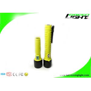 IP68 Explosion Proof LED Flashlight CREE LED 10W 4.4Ah Rechargeable Torch Light