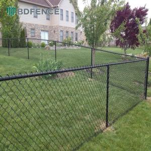 Flate Bar 2.5mm-5.0mm PVC Coated Chain Link Fencing Versatile