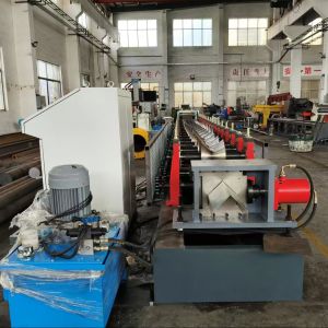 New Design Aluminum PPGI Galvanized Steel V-style Tile Ridge Capping Valley Gutter Roll Forming Machine