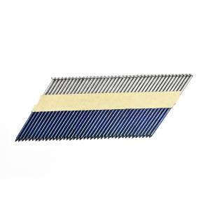 Bright Paper Strip Nails 34 Degree Framing Nails With Screw Shank 2.9*60mm