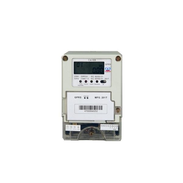 Class 1.0 GPRS Smart Wireless Single Phase Electric Energy Meter LCD Display