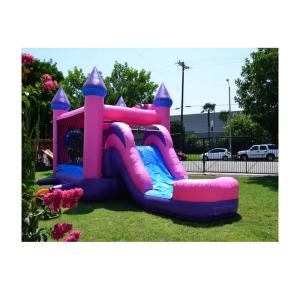 Fantastic Commercial Inflatable Bouncer Combo With Basketball Hoop