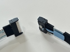 Mini SAS HD to U.2 NVMe SSD Connector Cable – SFF-8643 to SFF-8639 Braided Wire