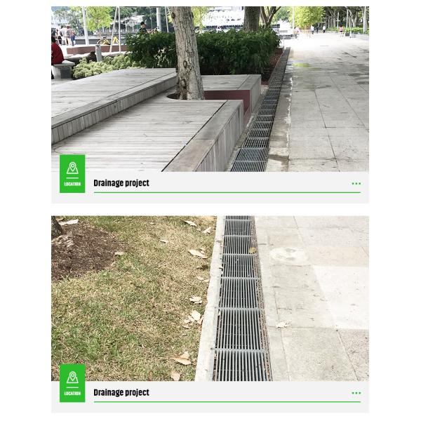 ZL-2015 2 0379484.5/ZL-2015 3 0180918.4 Patent Trench Cover for Drainage Grid Slot