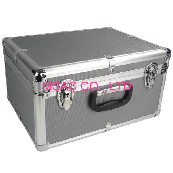 Quality Custom Silver Aluminum Carrying Case 90 Degree Open For Tool Packing wholesale